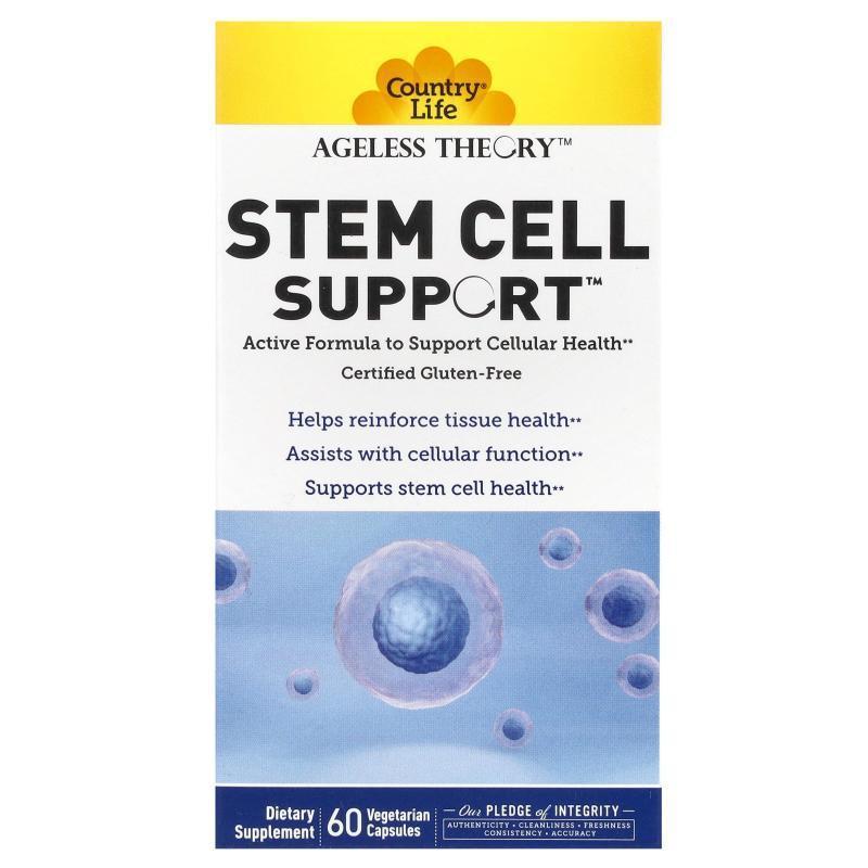 乡村生活,Ageless Theory, Stem Cell Support, 60 Vegetarian Ca
