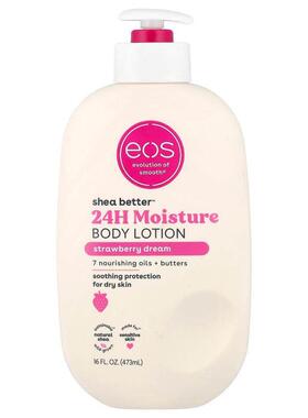 EOS,Shea Better™, 24H Moisture Body Lotion, Strawberry Dream