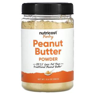 Nutricost,Pantry, Peanut Butter Powder, 12.6 oz (358 g)