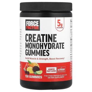 Monohydrate Creatine Gummies Assorted Force Fruit Factor