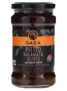 Gaea,Pitted Kalamata橄榄，10.2盎司（290克）