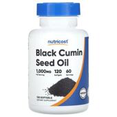 Black 120 Cumin Oil Nutricost Seed 500 Softgels
