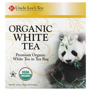 安可李氏茶,Organic White Tea, 40 Tea Bags, 2.26 oz (64 g)