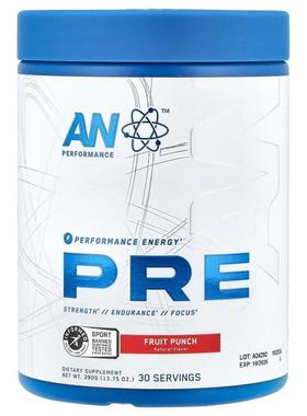 ABE,训练前营养粉，果汁潘趣，13.75 盎司（390 克）