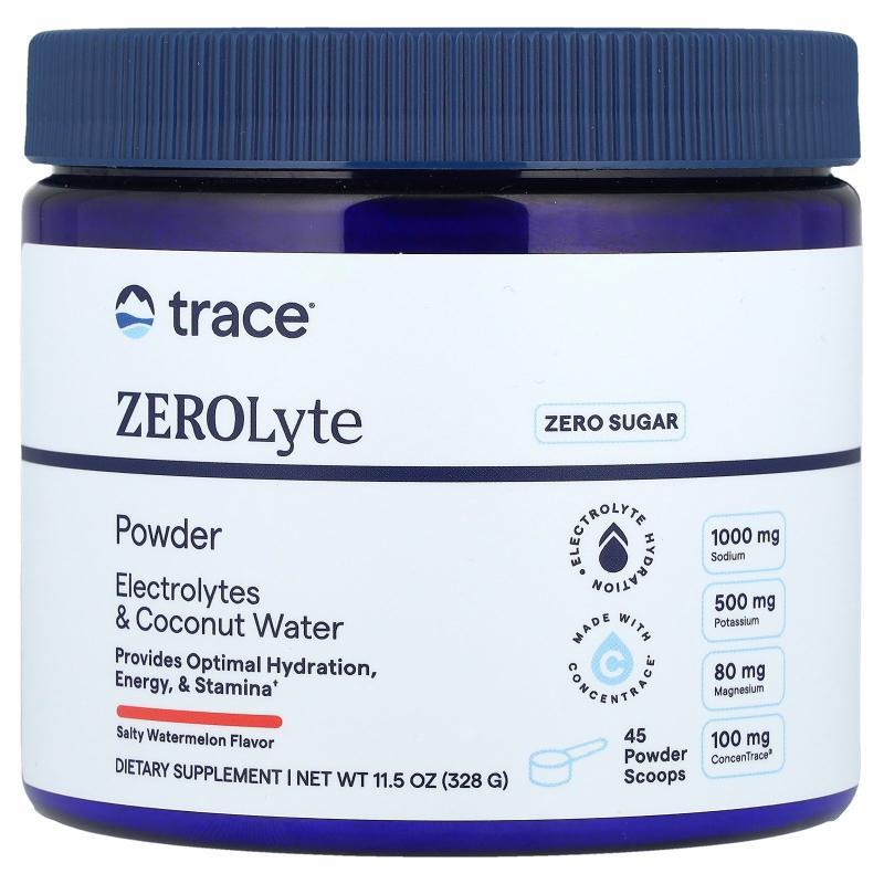 露那辛,ZEROLyte Powder, Salty Watermelon, 11.5 oz (328 g)