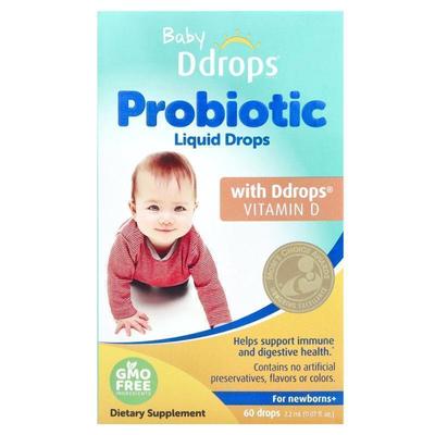 Ddrops,Baby, Probiotic Liquid Drops