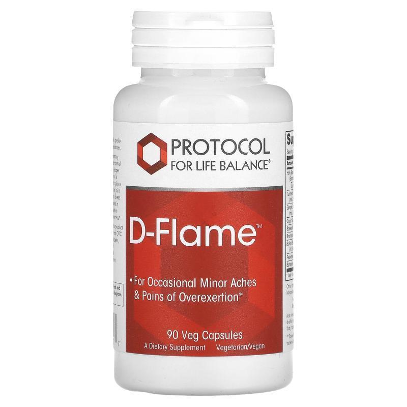 Protocol for Life Balance,D-Flame，90 粒素食胶囊