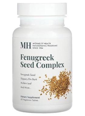 Michael's Naturopathic,Fenugreek Seed Complex, 60 Vegetarian