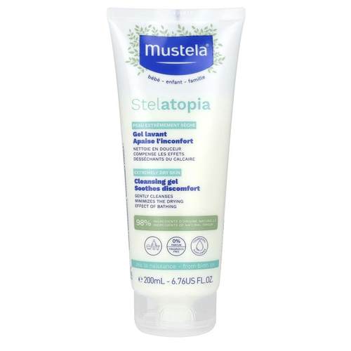 Mustela,Stelatopia 含向日葵的净肤啫喱，6.76 液量盎司（200 毫