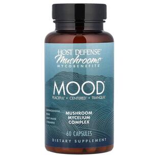 Fungi Perfecti 主体防御,Mushrooms™ Mycobenefits, Mood , 60 C