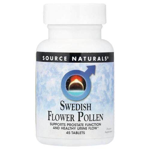 源美,Swedish Flow Pollen, 45 Tablets
