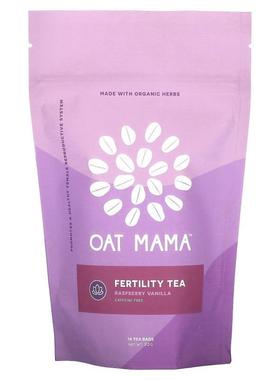 Oat Mama,Fertility Tea, Raspberry Vanilla, Caffeine Free