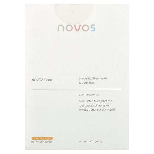 NOVOS,Novos Core, Orange, 30 Packets, 0.46 oz (13 g) Each