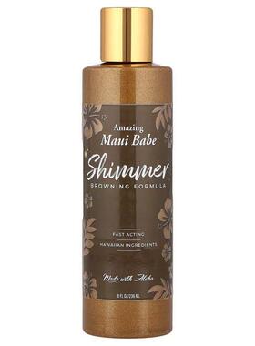 Maui Babe,Shimmer Browning Formula, 8 fl oz (236 ml)