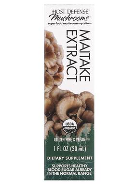 Fungi Perfecti 主体防御,菌菇营养, 有机舞茸萃取液，1 液体盎司