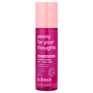 b.fresh,Peony For Your Thoughts, Mind Focusing Hair + Body M