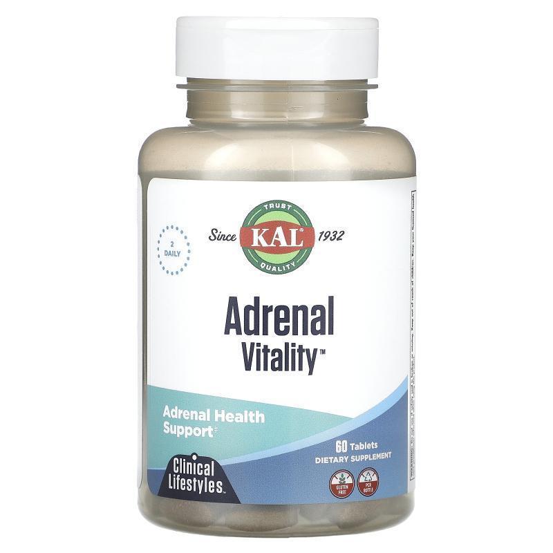 KAL,Adrenal Vitality, 60 Tablets