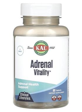 KAL,Adrenal Vitality, 60 Tablets