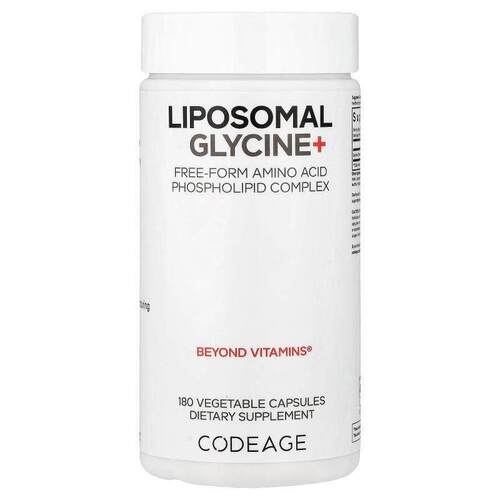 Codeage,Liposomal Glycine+, 180 Vegetable Capsules