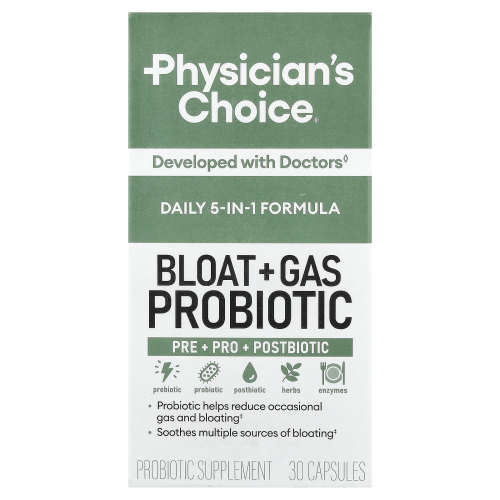 Physician's Choice胀气+腹气Probiotic益生菌日常饮食的好搭档