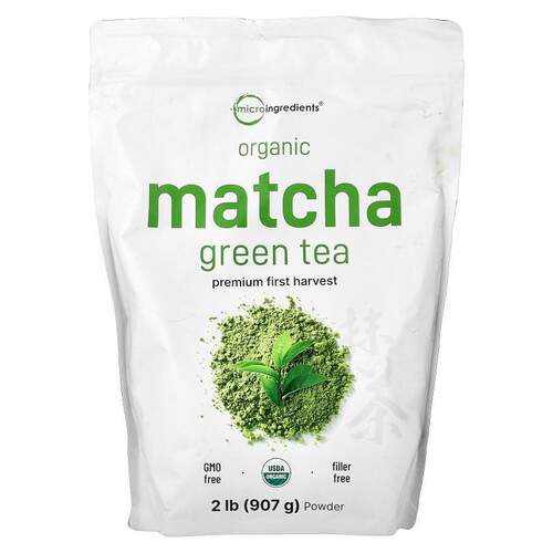 Micro Ingredients,有机抹茶绿茶粉，2 磅（907 克）