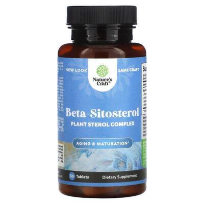 Natures Craft,Men's Wellness, Beta Sitosterol, 60 Tablets