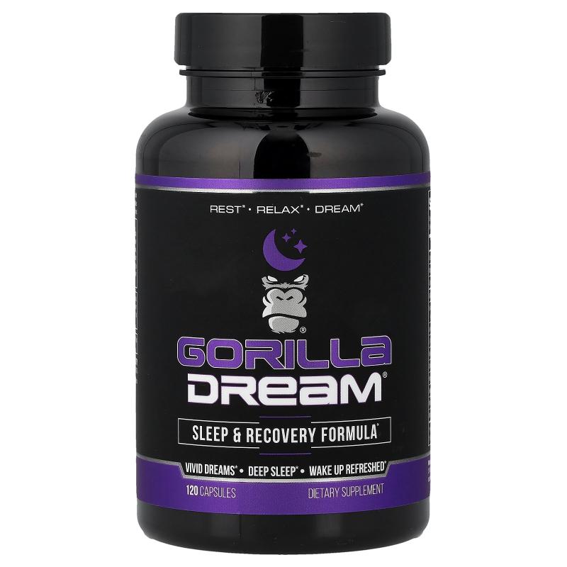 Gorilla Mind LLC,Dream®, Sleep & Recovery Formula, 120 Capsu