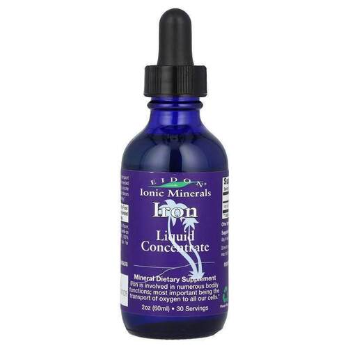 Eidon Mineral Supplements,铁，浓缩液