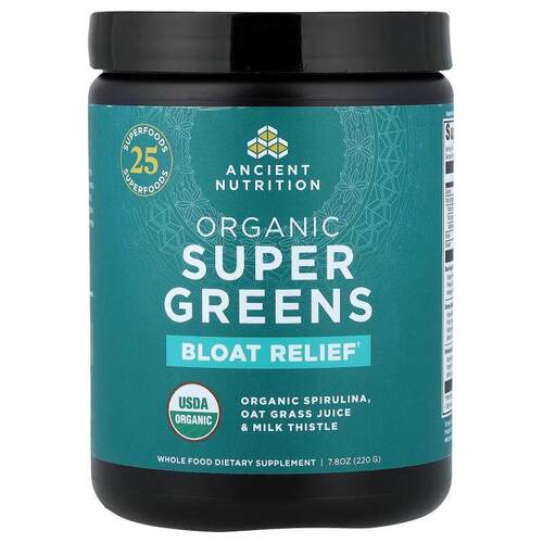 Ancient Nutrition,有机 Super Greens，7.8 盎司（220 克）