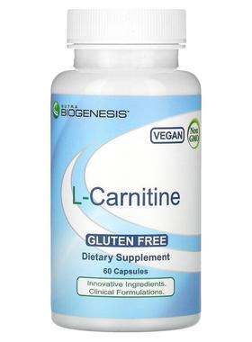 Nutra BioGenesis,L-Carnitine, 60 Capsules