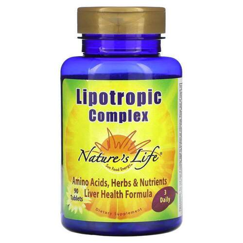 Nature's Life,Lipotropic Complex, 90 Tablets