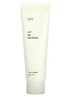 Sioris,Let Me Refresh Foam Cleanser, 4.05 fl oz (120 ml)