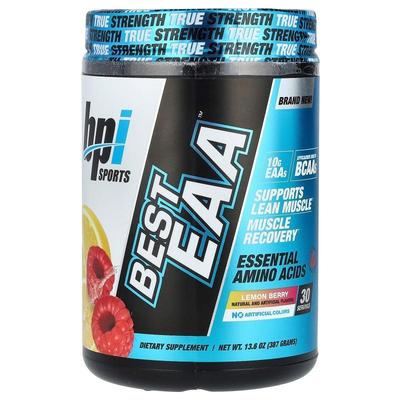 BPI ,Best EAA, Essential Amino Acids, Lemon Berry, 13.6 oz (