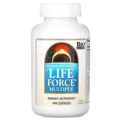 Source Naturals 复合维生素胶囊 缓解熬夜