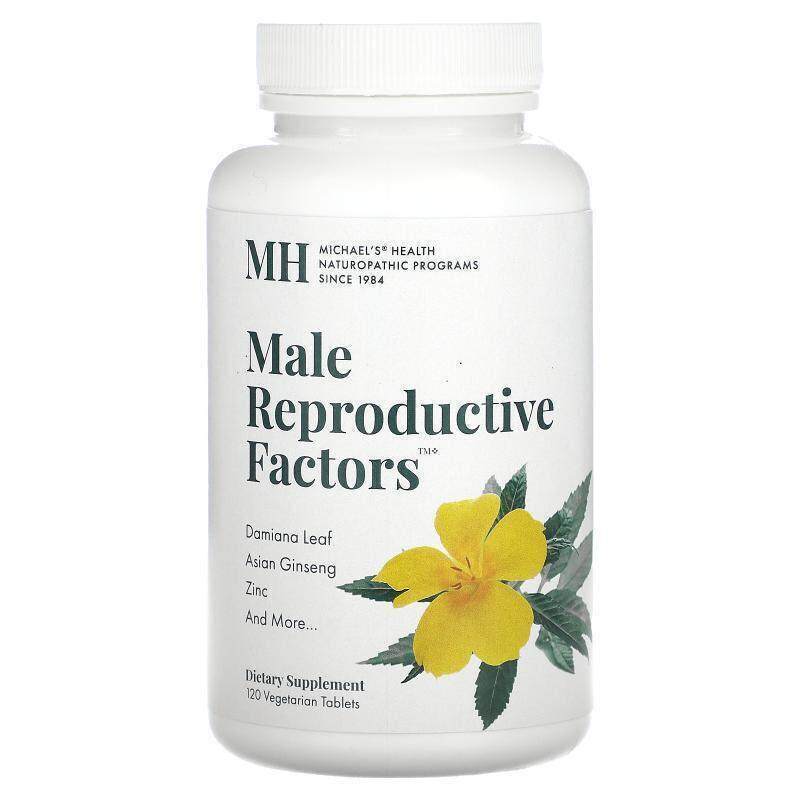 Michael's Naturopathic,男性生殖素，120素食和犹太洁食片