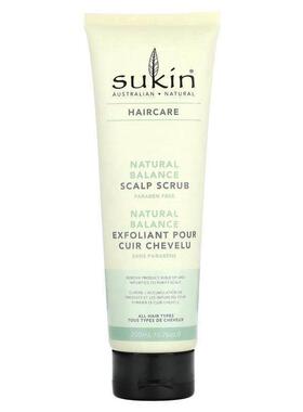 Sukin,护发，自然平衡头皮磨砂膏，6.76 液量盎司（200 毫升）