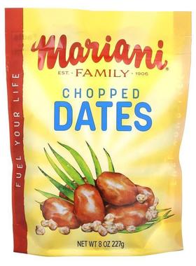 Mariani Dried Fruit,Chopped Dates, 8 oz (227 g)