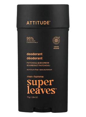 爱的态度,Super Leaves™, Aluminum-Free Deodorant, For Men, Pa