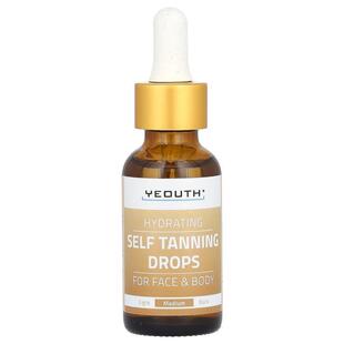 Yeouth,Hydrating Self Tanning Drops, For Face & Body, Me