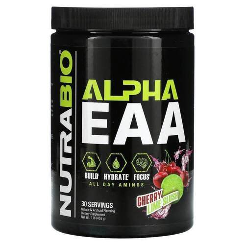 Nutrabio Labs,Alpha EAA，桃茶，0.91 磅（413 克）