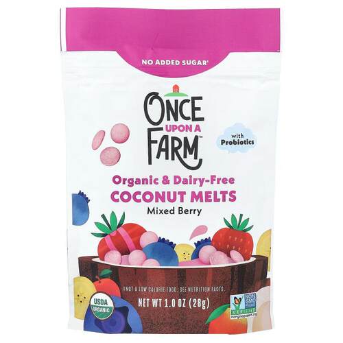 Once Upon A Farm,有机椰子油混合浆果味