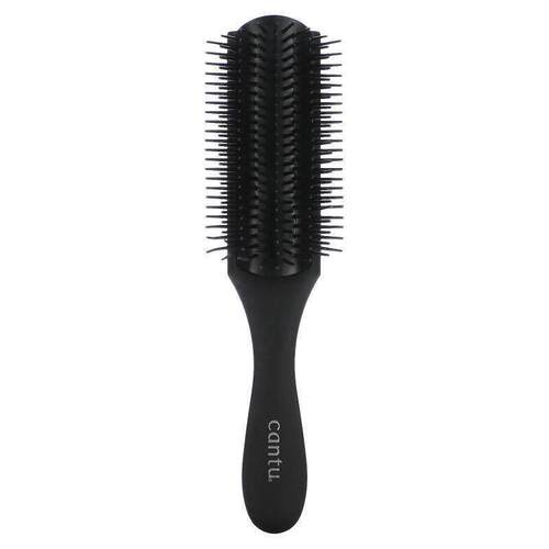 Cantu，Detangle，耐用日用洗脸刷，黑色，1 个刷
