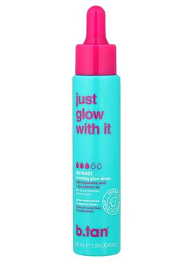 b.tan,Just Glow With It, Bronzing Glow Drops, Darkest , 1.35