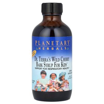 Planetary Herbals,Dr. Tierra's Wild Cherry Bark Syrup For Ki