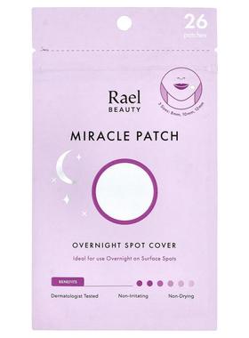 Rael,Miracle Patch, Overnight Spot Cover, 26 Patches