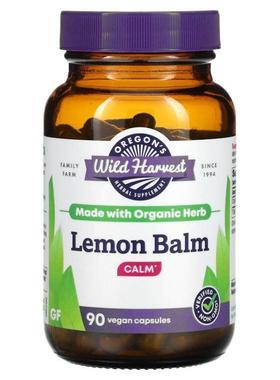 Oregon'sWildHarvest 柠檬香蜂草素食胶囊