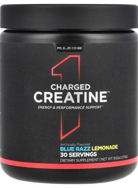 Rule One Proteins,Charged Creatine, Blue Razz Lemonade, 9.52