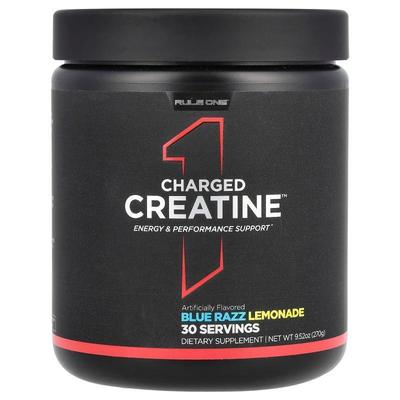 Rule One Proteins,Charged Creatine, Blue Razz Lemonade, 9.52