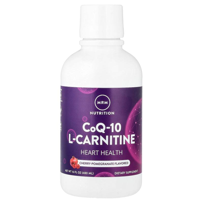 MRM Nutrition,CoQ-10 L-Carnitine, Cherry-Pomegranate, 16 fl