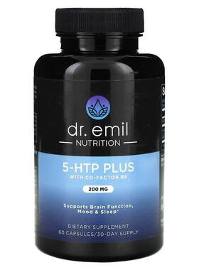 Dr. Emil Nutrition,5-HTP Plus，200 毫克，60 粒胶囊